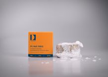 Flake Free Shampoo, Conditioning, Cleanse and Shave Bar with bubbles and carton